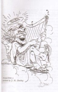 “Ford,” cartoon by J.M. Darling, Atlantic Monthly, March 1958