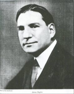 Aaron Sapiro, portrait, American Magazine, 1923